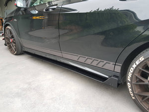 Mercedes A45 AMG Side Skirt Extensions