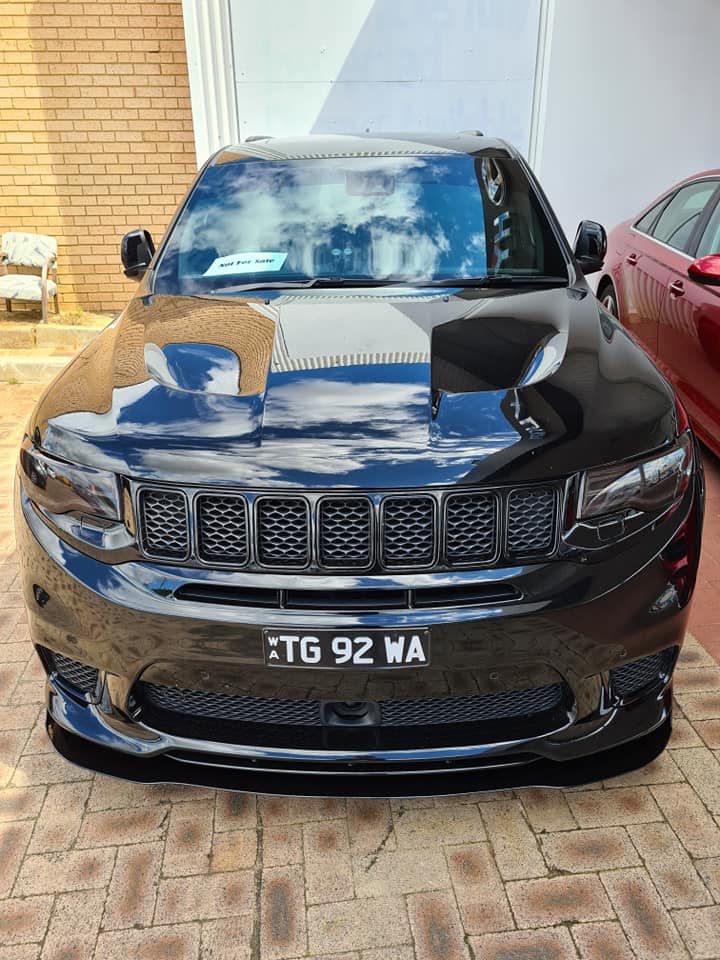 Jeep SRT Front Splitter (Facelift/Trackhawk) – E-Wing Aero Designs