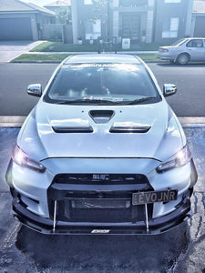 Mitsubishi Evo 10 'Varis" Front Splitter