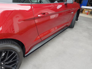 Ford Mustang Side Skirt Extensions