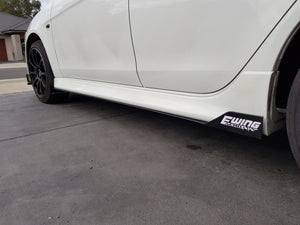 Mitsubishi Lancer Side Skirt Extensions