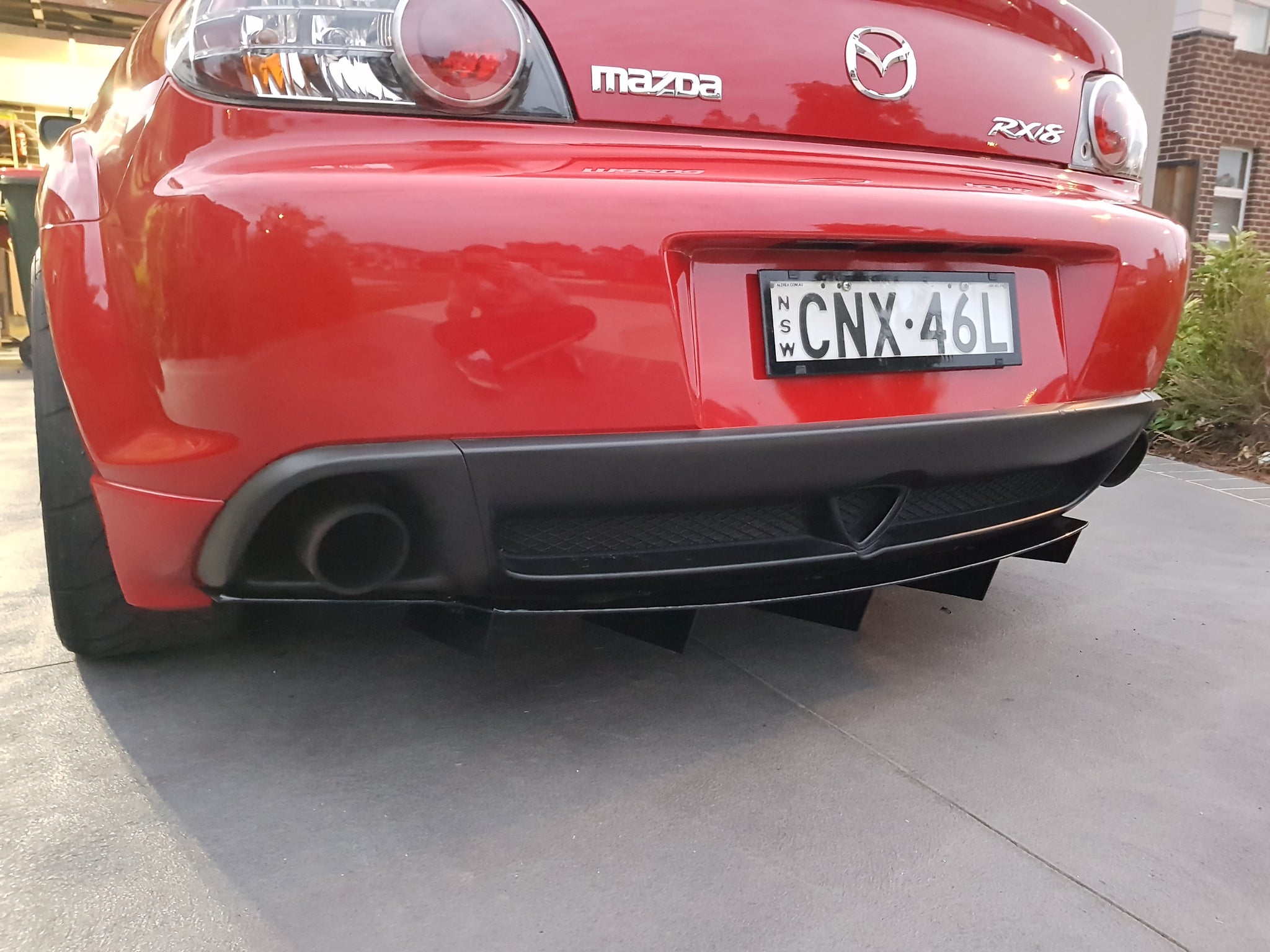 Mazda RX8 Rear Diffuser – E-Wing Aero Designs