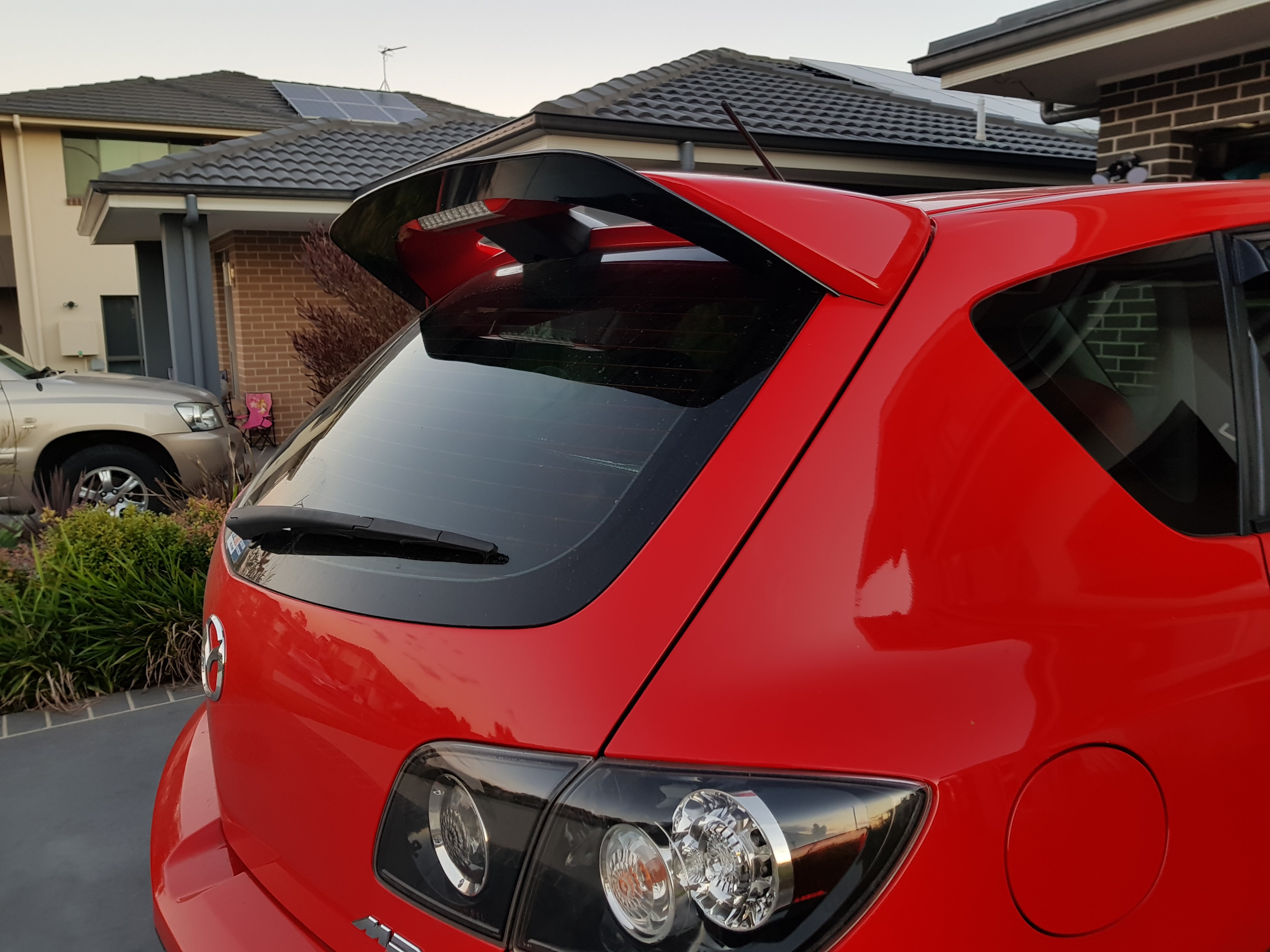 Mazda 3 BK MPS Rear Wing Extension – E-Wing Aero Designs