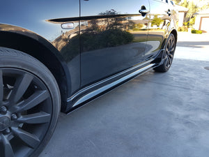 Mitsubishi Lancer Side Skirt Extensions