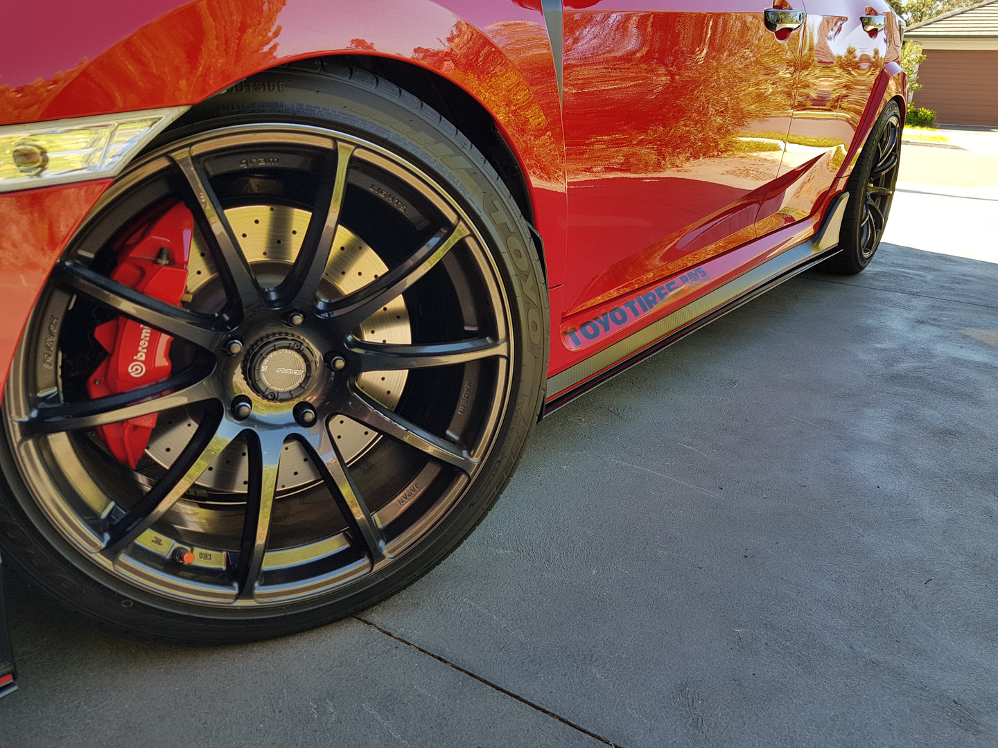 Honda Civic Type R Side Skirt Extensions
