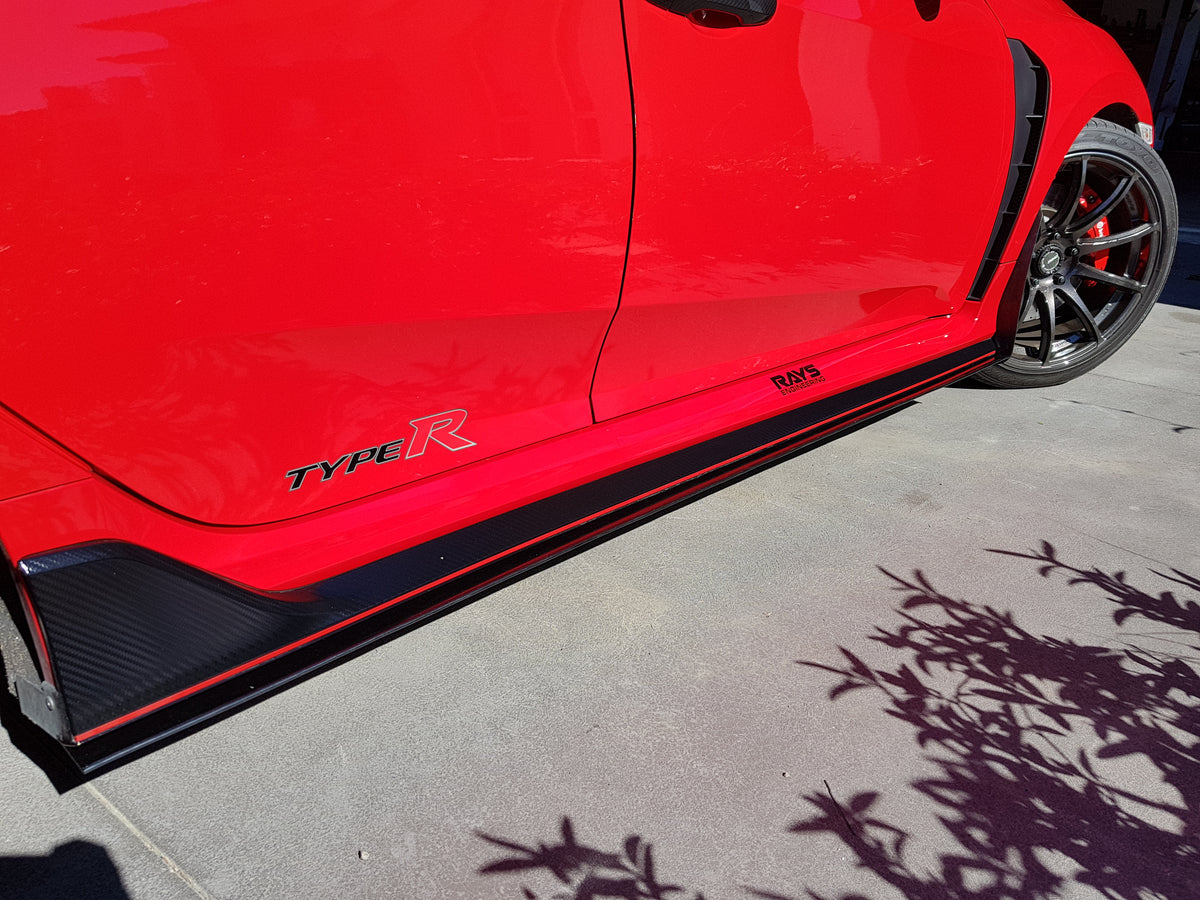 Honda Civic Type R Side Skirt Extensions – E-Wing Aero Designs