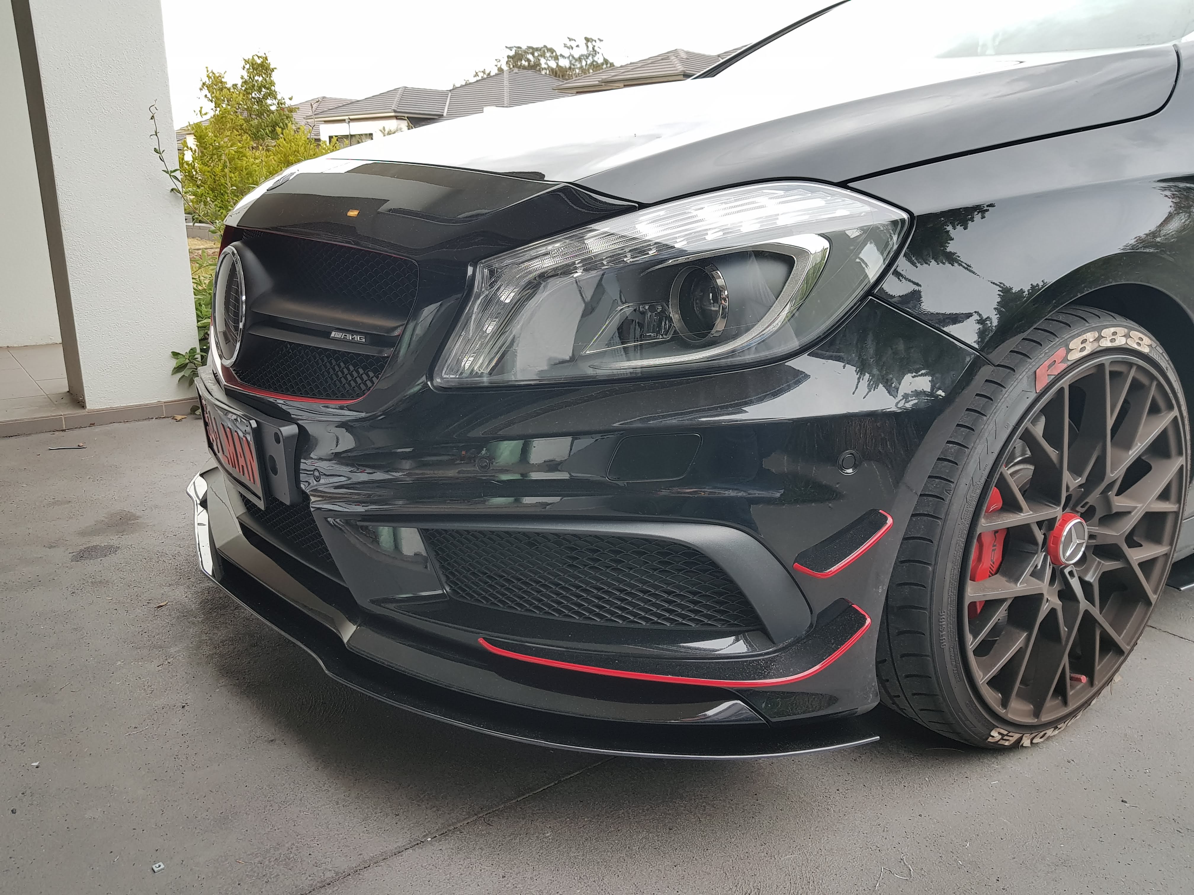 A45 on sale front lip