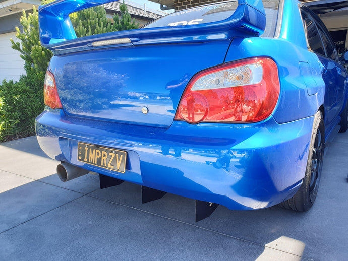 Subaru Impreza 01-07 Rear Diffuser