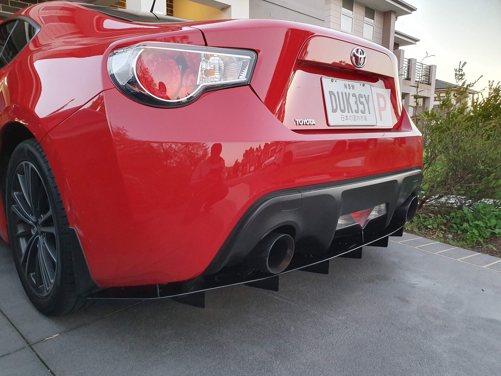 Toyota GT86 Rear Diffuser – E-Wing Aero Designs