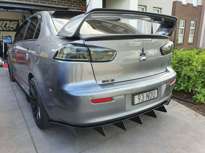 Mitsubishi CJ & CF Sedan Rear Diffuser V2