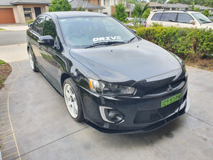 Mitsubishi CF Lancer Front Splitter V2