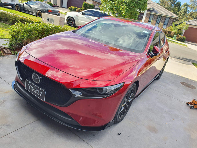 Mazda 3 BP Front Splitter