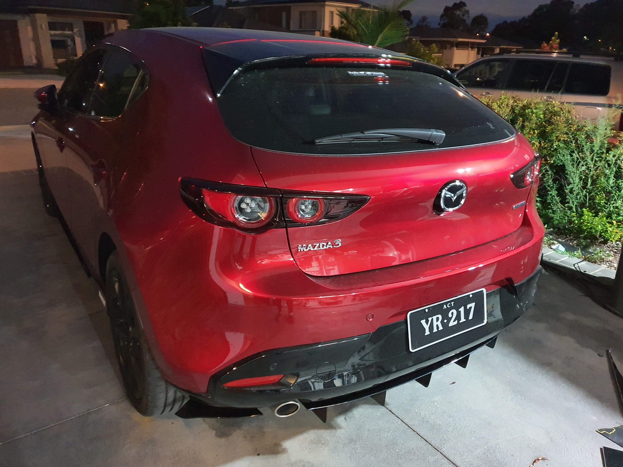 Mazda 3 BP Rear Diffuser – E-Wing Aero Designs