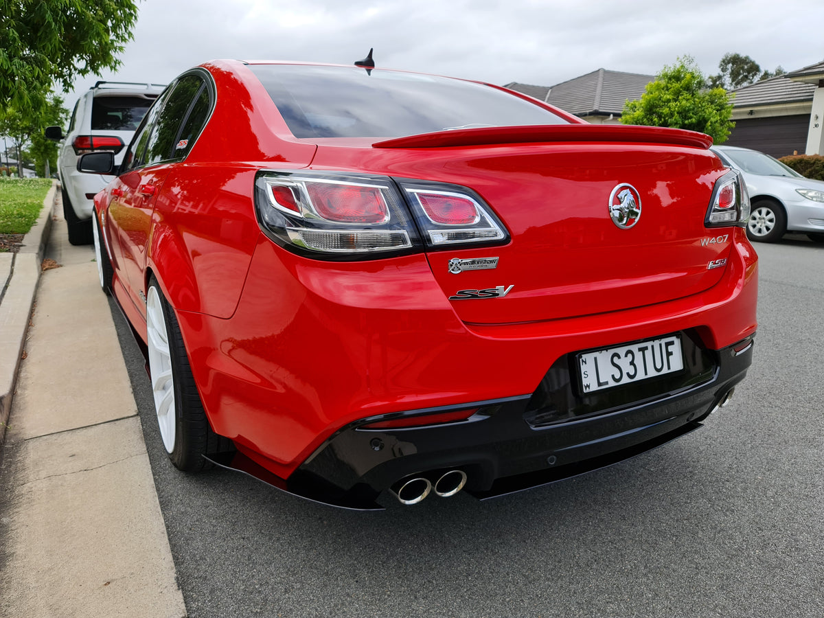 Holden Commodore VF Rear Splitter – E-Wing Aero Designs