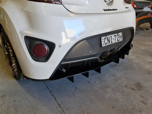 Hyundai Veloster Rear Diffuser