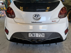 Hyundai Veloster Rear Diffuser