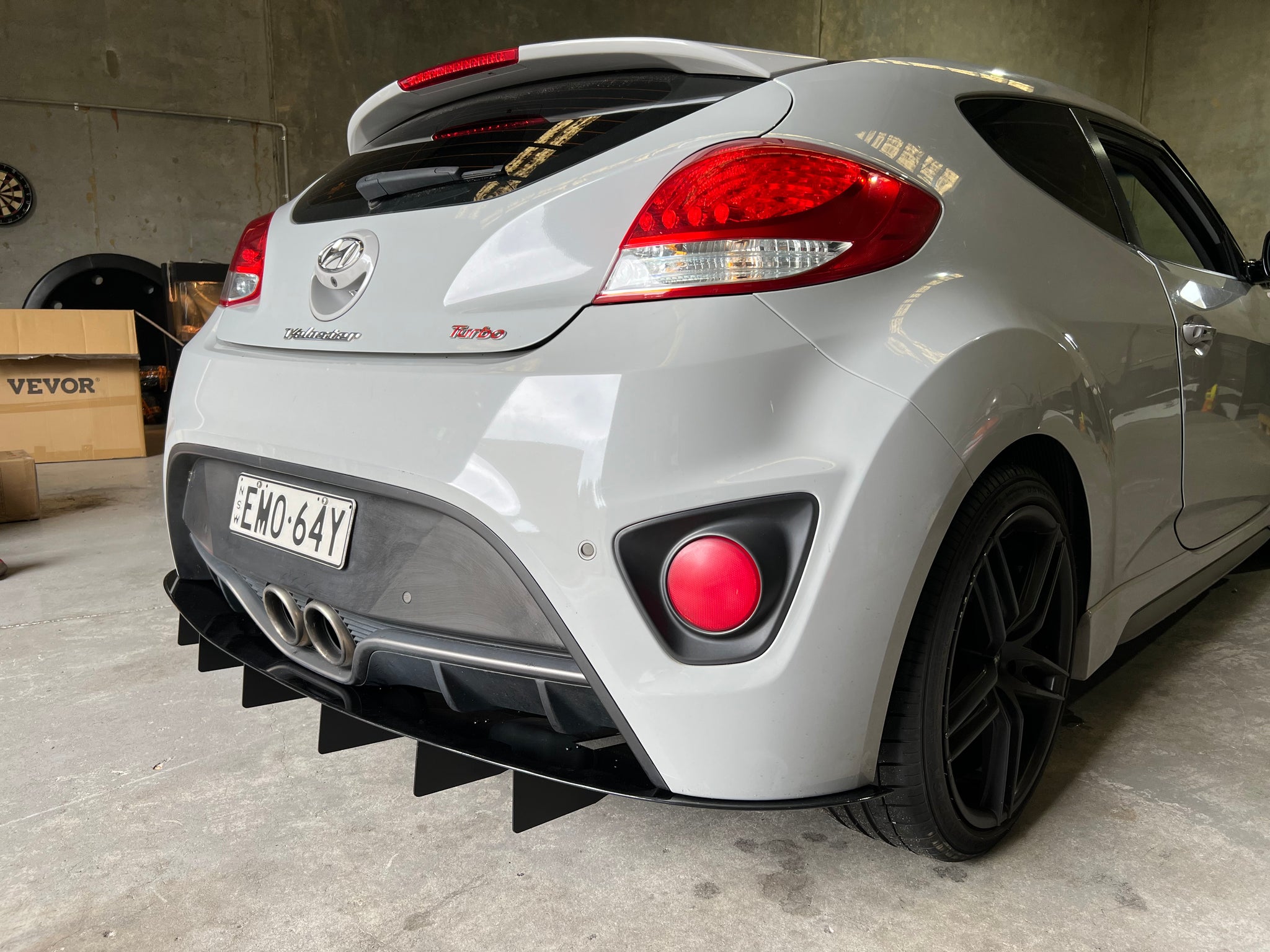 Veloster Rear Wing Hyundai Veloster Rear Diffuser – E-Wing Aero Designs
