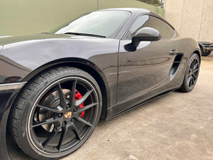 Porsche Cayman Side Skirt Extensions