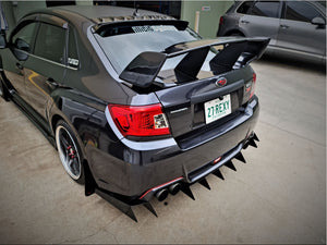 Subaru WRX Sedan (Widebody) Rear Diffuser V4