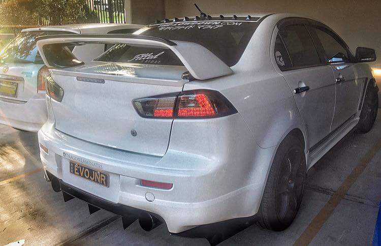Mitsubishi CJ Ralliart Rear Diffuser – E-Wing Aero Designs